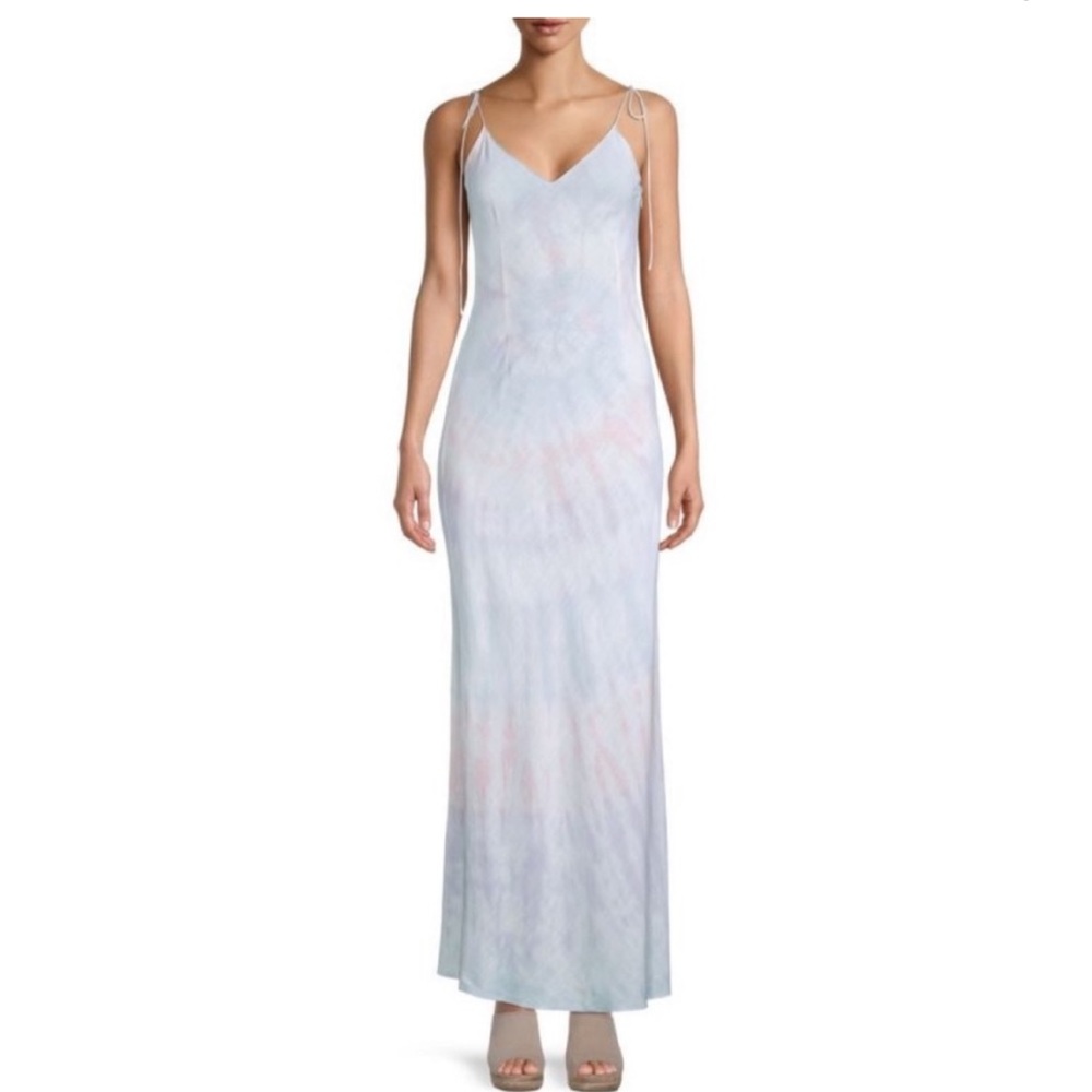 Dannijo Tie-Dye Maxi Slip Dress